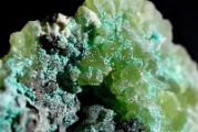 Malachite sur Smithsonite